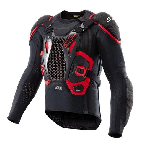 Alpinestars Airbag Tech-Air protectie vest Zwart / Rood, Motoren, Kleding | Motorkleding, Nieuw met kaartje, Motorcrosskleding