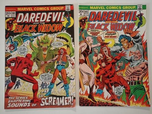 Daredevil (Vol. 1) #101, #105 - 2 Comic - EO - 1973, Boeken, Strips | Comics