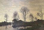 Paul Bodifée ( 1866 - 1938 ) - Grijze dag in Overijssel, Antiek en Kunst, Kunst | Schilderijen | Klassiek
