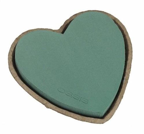 OASIS Biolit Heart 33 cm Steekschuim voor Verse Bloemen, Huis en Inrichting, Woonaccessoires | Kunstplanten en Kunstbloemen, Nieuw