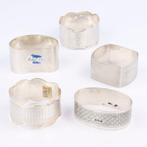 Verzameling - Servetring (5) - .925 zilver