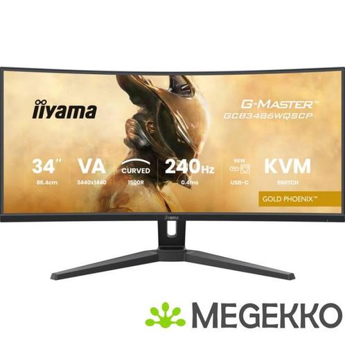 Iiyama G-Master Gold Phoenix GCB3486WQSCP-B1 34  Ultra Wide, Computers en Software, Overige Computers en Software, Nieuw, Verzenden