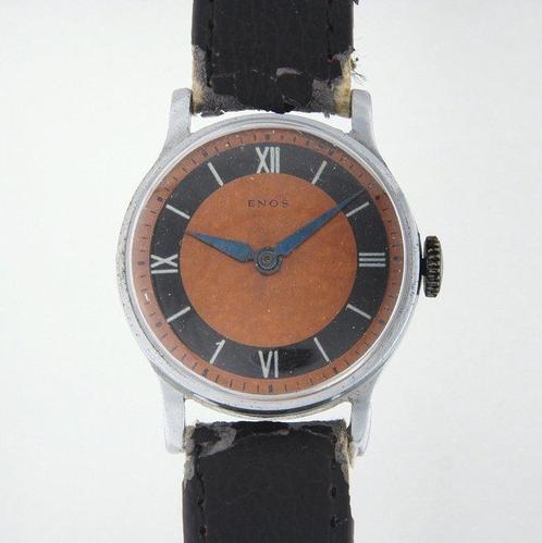 Enos - Military Style Watch with Bullseye Dial - Zonder, Handtassen en Accessoires, Horloges | Heren
