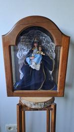 Kapel - Maagd Maria met kindje Jezus - 40 cm - Hout, Glas,
