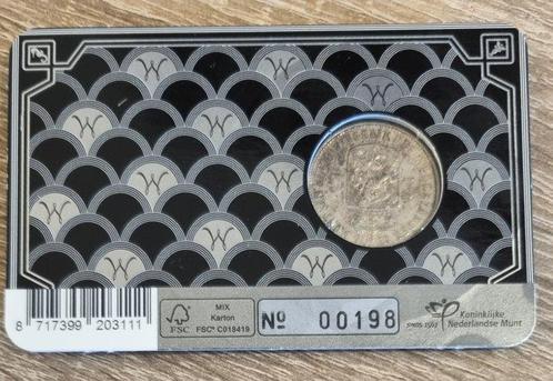 Pays-Bas. 1905 / Historische coincard zilveren eerste 1/2, Postzegels en Munten, Munten | Nederland
