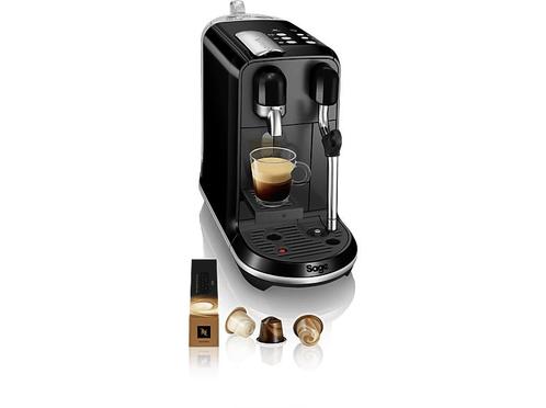 Sage -  Nespresso Creatista Uno (sne500bks4ebl1) - Zwart, Elektronische apparatuur, Koffiezetapparaten, Koffiepads en cups, Nieuw