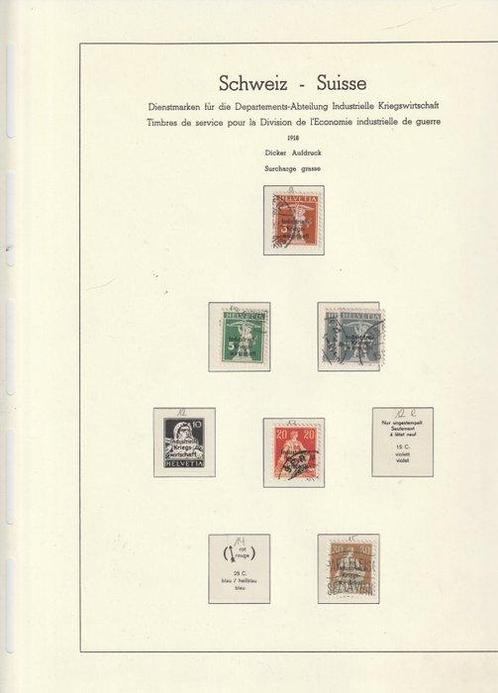 Zwitserland 1918/1996 - Uitgebreide collectie Back of the, Postzegels en Munten, Postzegels | Europa | België
