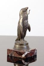 Maurice frécourt - sculptuur, porte montre - 14 cm - Marmer,, Antiquités & Art