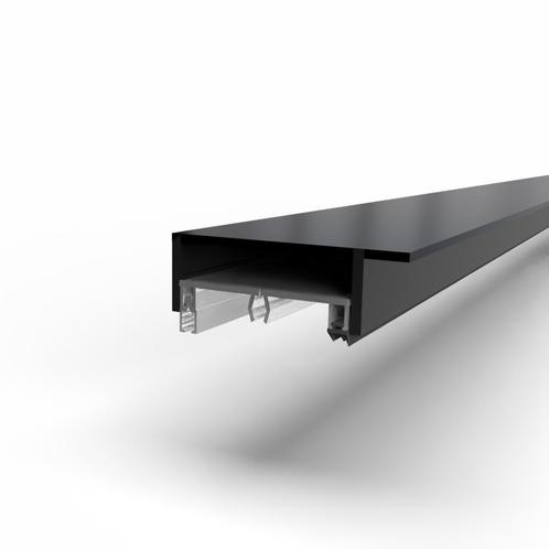 Profielset bovenzijde: klemprofiel met afdekkap en rubbers-4, Doe-het-zelf en Bouw, Glas en Ramen, Nieuw, Verzenden