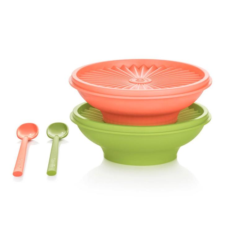 Tupperware Vintage Schaaltjes met Lepels, Maison & Meubles, Cuisine| Tupperware, Envoi