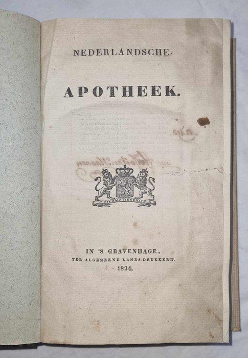 Pharmacopee. - Nederlandsche Apotheek. Dutch translation of, Antiek en Kunst, Antiek | Boeken en Manuscripten
