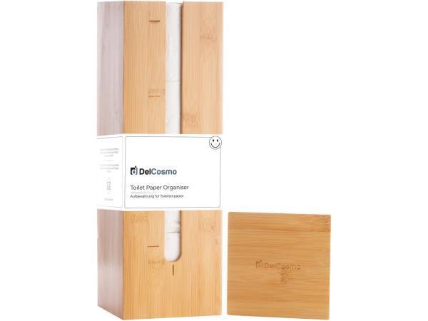 Veiling - DelCosmo Staande toiletpapier houder gemaakt van b, Huis en Inrichting, Badkamer | Complete badkamers