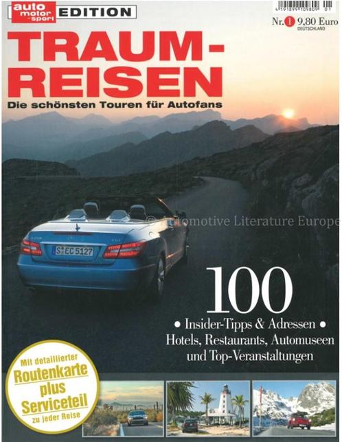 TRAUMREISEN, DIE SCHÖNSTEN TOUREN FÜR AUTOFANS (AUTO MOTOR, Livres, Autos | Livres