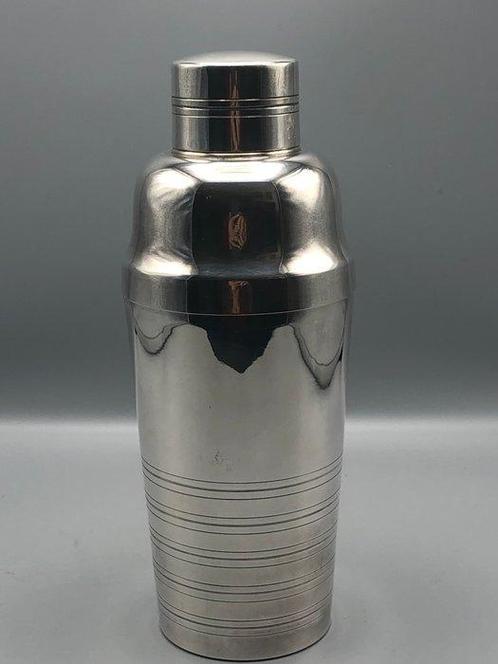 Maison Desny 1927 - 1933 - Shaker à cocktail - métal argenté, Antiek en Kunst, Antiek | Meubels | Tafels