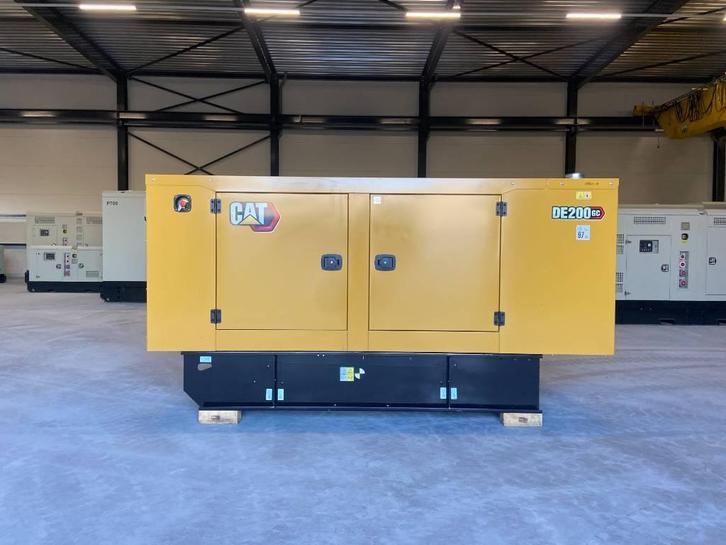 CAT DE200GC - 200 kVA Stand-by Generator - DPX-18211, Zakelijke goederen, Machines en Bouw | Aggregaten, Ophalen of Verzenden