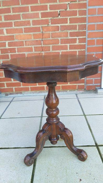 Tafel - Hout - Oud guéridon van mahoniehout, Antiek en Kunst, Curiosa en Brocante