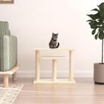 vidaXL Krabpaal met platforms 62,5 cm crèmekleurig, Dieren en Toebehoren, Verzenden, Nieuw