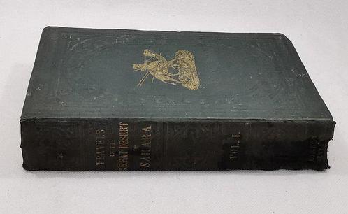 James Richardson - Travels in the Great Desert of Sahara, in, Antiek en Kunst, Antiek | Boeken en Manuscripten