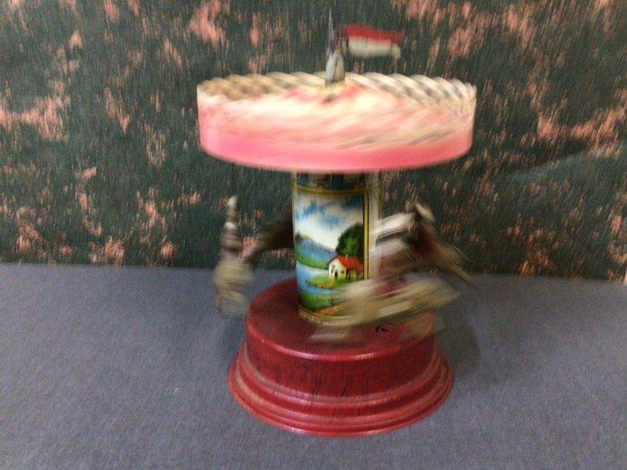 Günthermann - Tin Toy Carousel, Déballé - Jouet en étain à, Antiek en Kunst, Antiek | Speelgoed