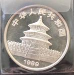 China. 10 Yuan 1989 Panda 1 oz (Zonder minimumprijs), Postzegels en Munten