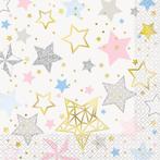 Twinkle Twinkle Little Star Servetten 23cm 16st, Verzenden, Nieuw