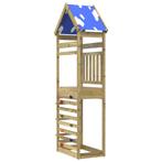 vidaXL Speeltoren Bruin 52,5 x 85 x 265 cm Massief, Kinderen en Baby's, Verzenden, Nieuw