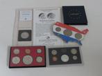 Verenigde Staten. A Collection of 5x USA Coin Sets and, Postzegels en Munten