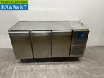 Acier inoxydable Comptoir réfrigéré 3 portes 161 cm 230V, Verzenden, Nieuw in verpakking