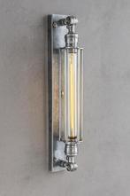 Wandlampen Messing Wandlamp Astor Antiek Zilver, Verzenden, Nieuw, Modern