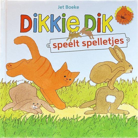 Dikkie Dik - Speelt spelletjes - Voorleesboek - Hardcover, Boeken, Schoolboeken, Zo goed als nieuw, Verzenden