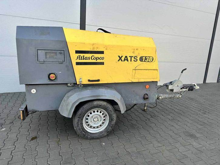 Veiling: Compressor Atlas Copco XATS Diesel 2017, Zakelijke goederen, Machines en Bouw | Pompen en Compressoren, Ophalen
