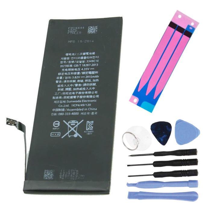 iPhone 6 Batterij Reparatieset (+ Gereedschap & Adhesive, Telecommunicatie, Mobiele telefoons | Toebehoren en Onderdelen, Nieuw