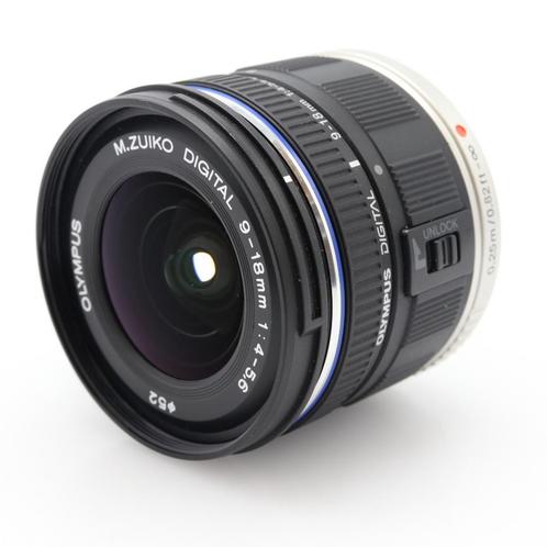 Olympus M.Zuiko Digital 9-18mm F/4-5.6 ED | Tweedehands, Audio, Tv en Foto, Foto | Lenzen en Objectieven, Zo goed als nieuw, Verzenden