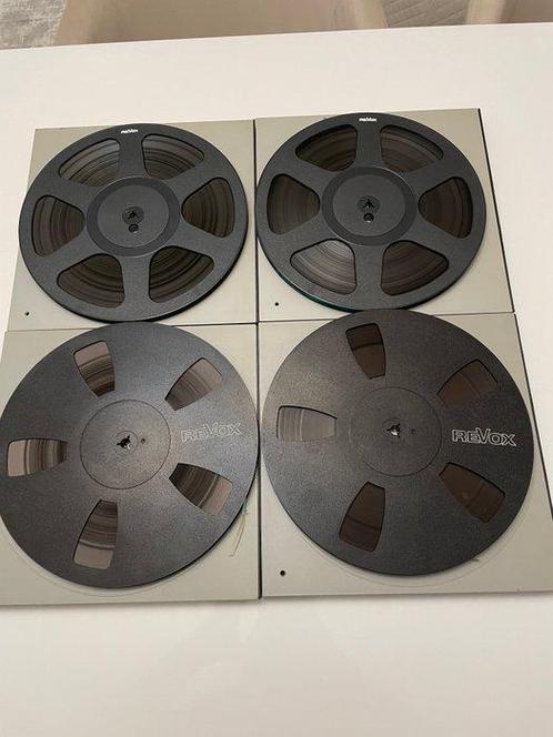 Revox - 26 cm Spoelen Reel-to-reel deck 26 cm, Audio, Tv en Foto, Radio's