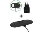 iSetchi 2-in-1 Draadloze Qi Oplader (15W snellader) -, Verzenden, Nieuw