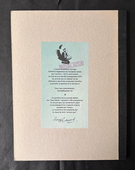 Tintin - Portfolio Les neufs rêves - numéroté - signé -, Livres, BD