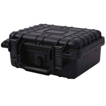 vidaXL Beschermende materiaalkoffer 27x24,6x12,4 cm zwart beschikbaar voor biedingen