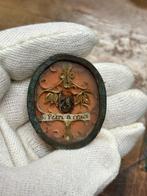 Relique - Laiton, Verre, Textile - 1800-1850 - San Pietro, Antiquités & Art