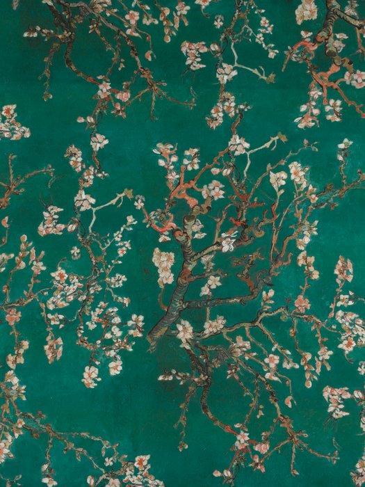 Gratis verzending! TexStilArt - Van Gogh ALMOND BLUE -, Antiek en Kunst, Curiosa en Brocante