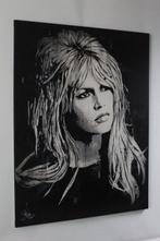Brigitte Bardot - B.B. - Handpainted and signed - By Artist, Collections