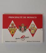 Monaco. Year Set (FDC) 2001, Timbres & Monnaies, Monnaies | Europe | Monnaies euro