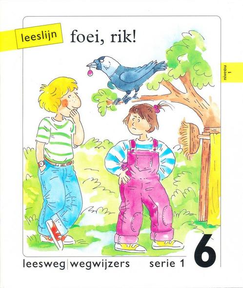 Leeslijn versie 1 wegwijzers serie 1 deel 6 Foei, Rik!, Boeken, Schoolboeken, Verzenden