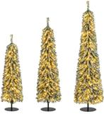 Kerstboom met verlichting - Kunstkerstboom - 120+150+180 cm, Diversen, Kerst, Verzenden, Nieuw