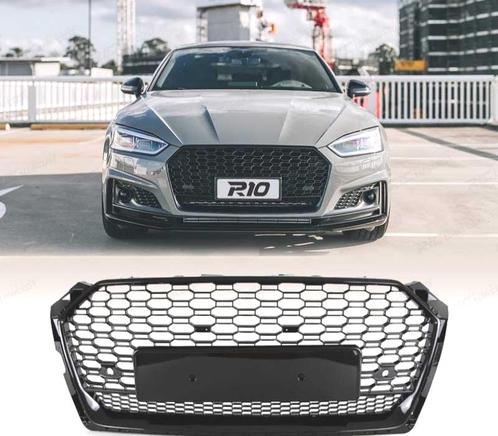 Calandre Pour Audi A5 16-19 Look Rs5 Quattro Noir Brillant, Auto-onderdelen, Carrosserie, Verzenden