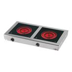Kooktoestel met extra kookcirkel | 2x 2,1kW |, Verzenden, Nieuw in verpakking