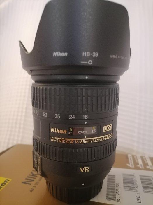 Nikon AF-S 16-85mm 3.5-5.6G VR ED DX Cameralens, Audio, Tv en Foto, Fotocamera's Digitaal