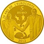 Frankrijk. 5 Euro 2012 Paris 20 Ans de lEurocorps Proof, Postzegels en Munten, Munten | Europa | Euromunten