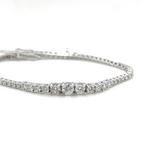 Armband - 14 karaat Witgoud -  2.55ct. tw. Diamant