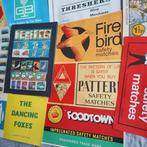 Luciferdooshouder - Rijstpapier - Vintage Matchbox Labels