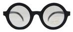 Bril Rond Zwart, Verzenden, Nieuw